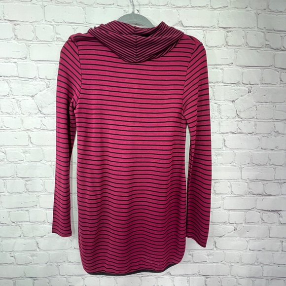 NWT🤩 |•CUPIO•| Super SOFT Striped Cowl Neck Tunic Sweater Size Small - Picture 3 of 10